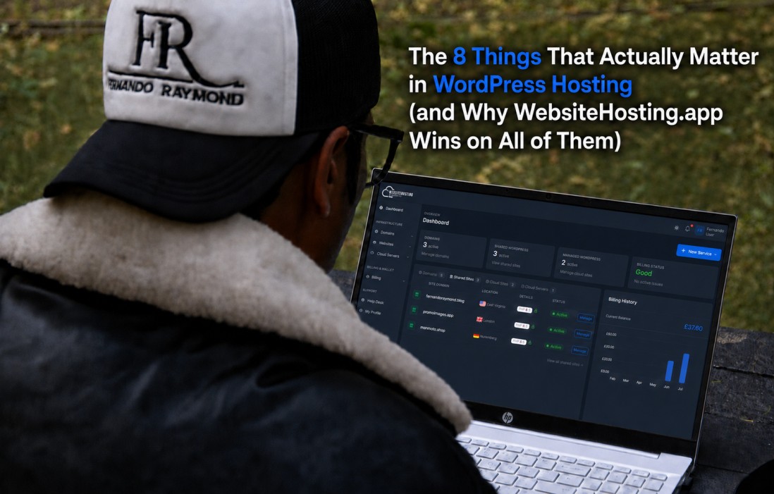 The 8 Things That Actually Matter in WordPress Hosting (and Why websitehosting.app Wins on All of Them)